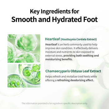 Heartleaf Peelief Foot Patch